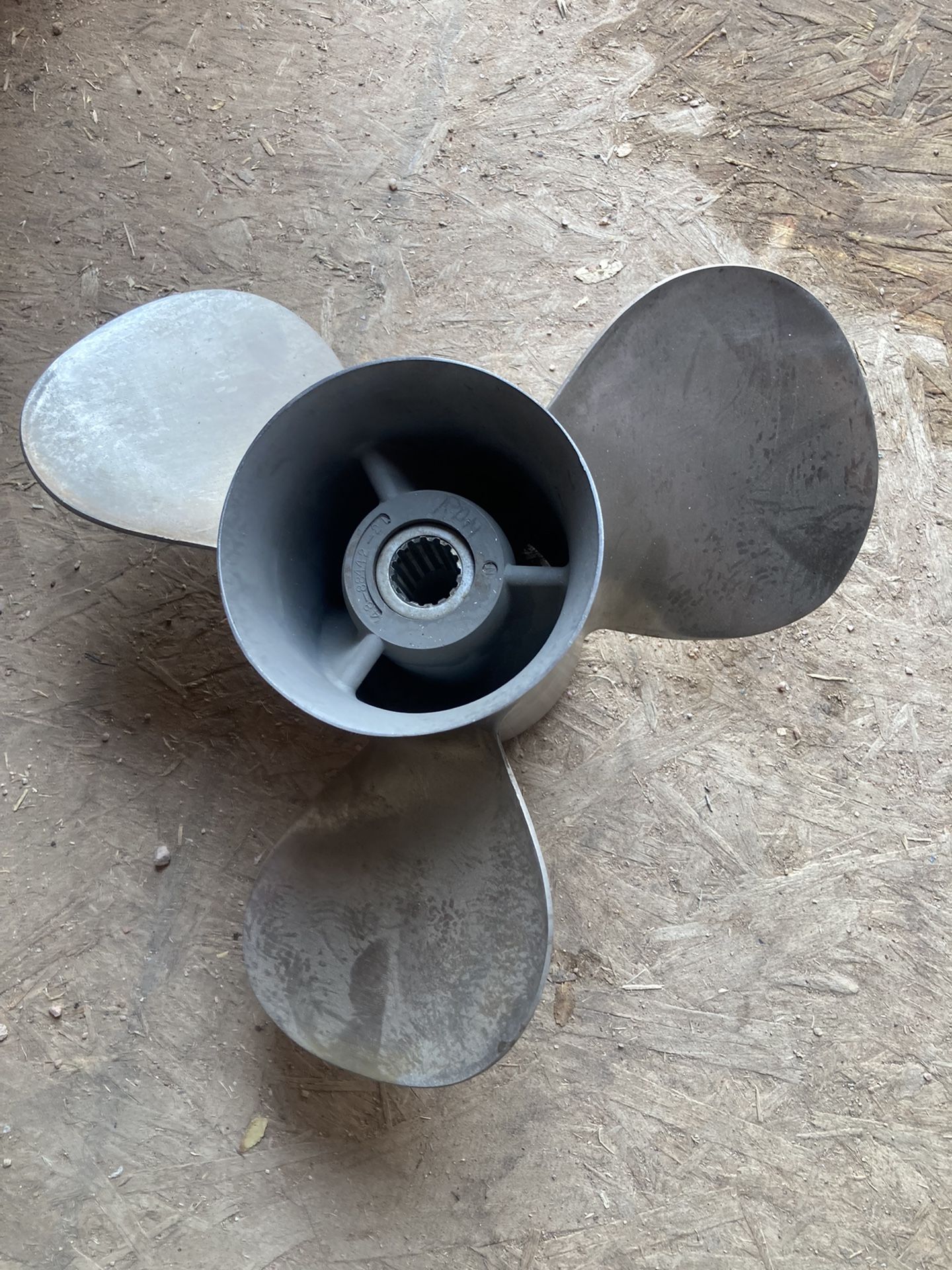 Stainless Steel 3 Blade Prop 21p