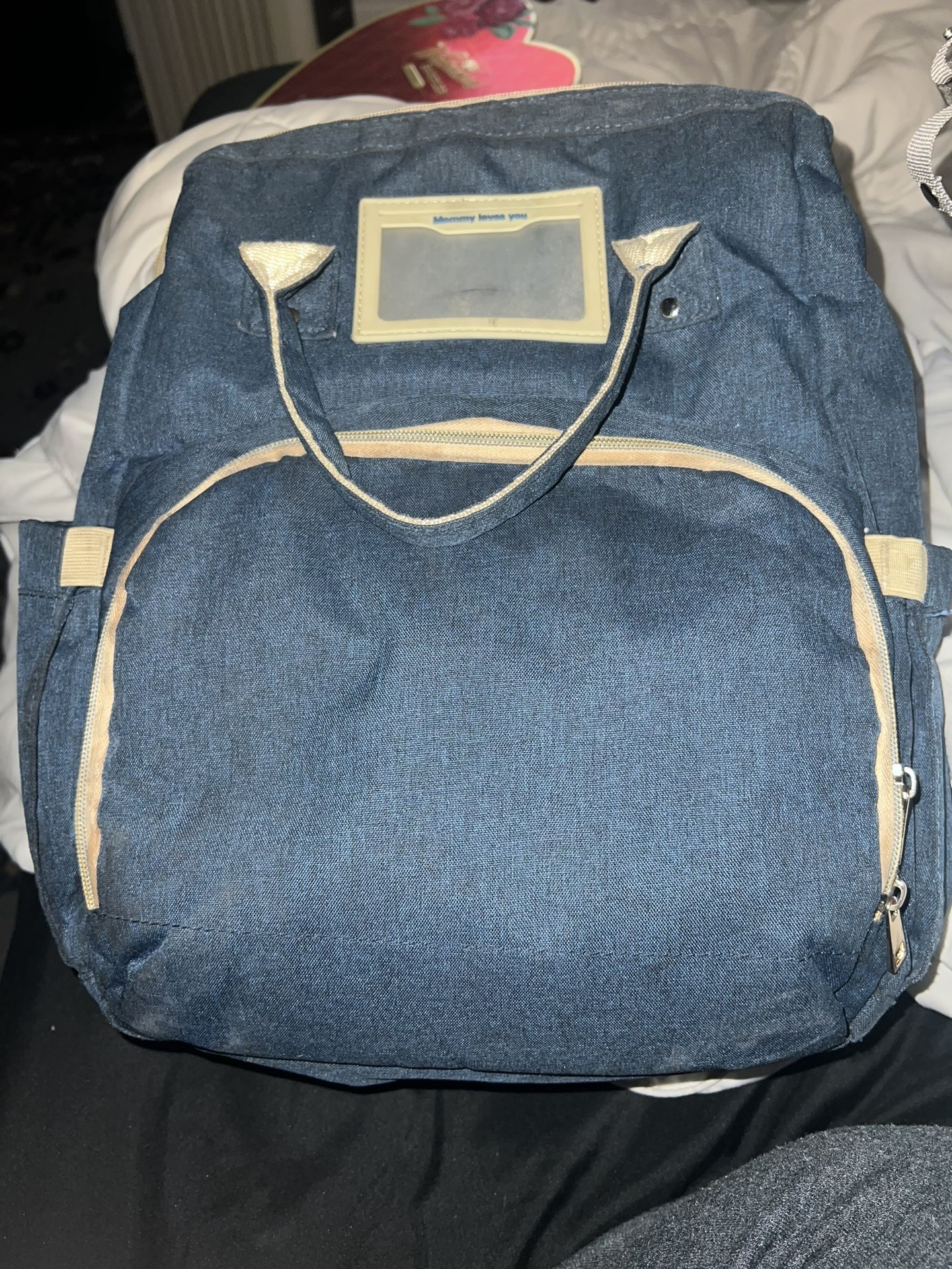 Royal Blue Diaper Bag 