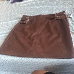 Brown Skirt
