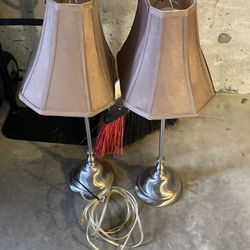 Pair Of Matching Lamps 