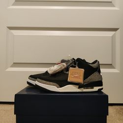 Nike Jordan 3 x Levi's Black Denim Size 9.5, 10, 12