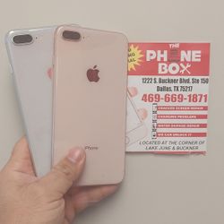IPhone 8 Plus 64GB Fully Unlocked To Any Carrier Cash $289 
