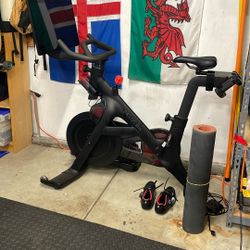 Peloton + With Swivel monitor. 