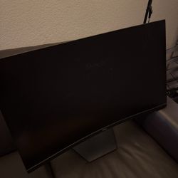 gaming monitor 27” curved Dell