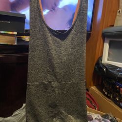 Grey & Peach Jumpsuit