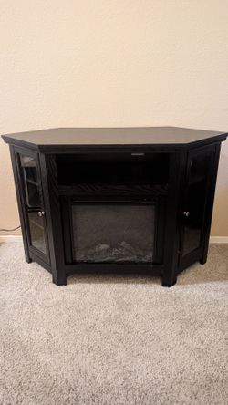 electric fireplace and space heater