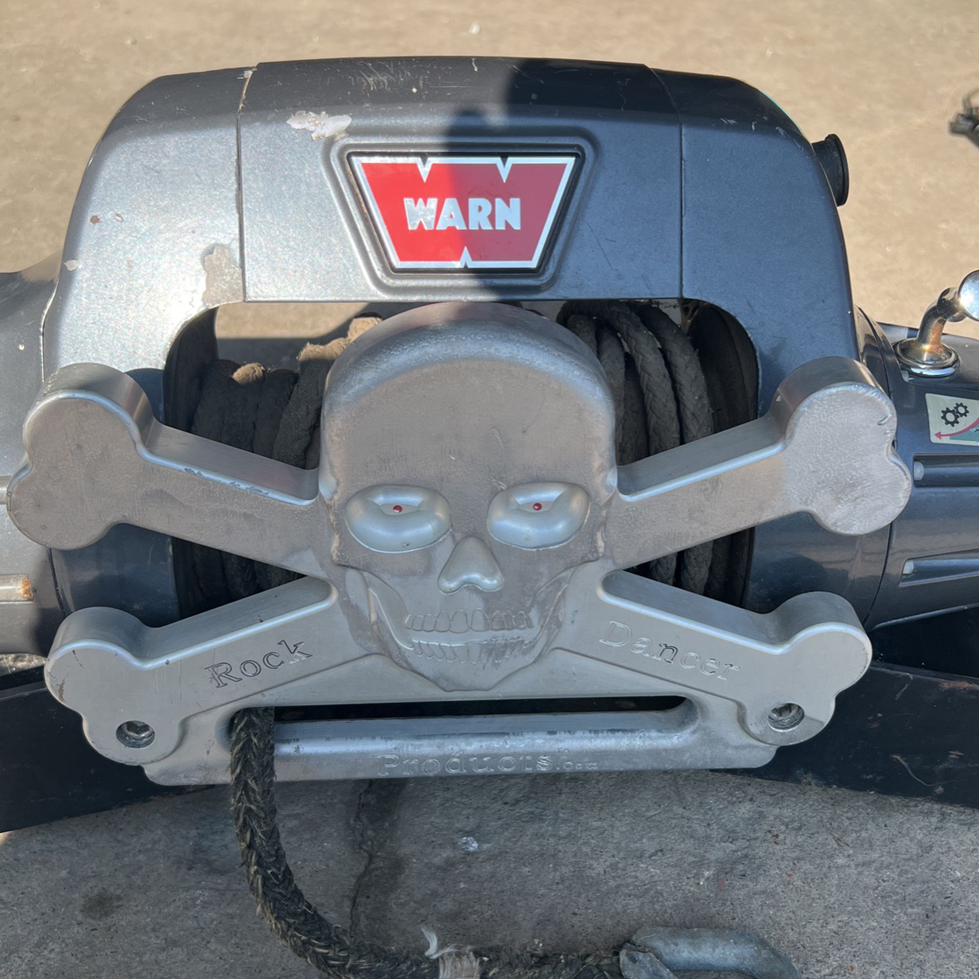 Warn Winch 9.5TI - Jeep Wrangler Mount