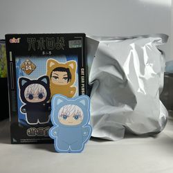 Official & Authentic Eaki TopToy Jujutsu Kaisen Blind Box Plush Keychain RARE SECRET Gojo 