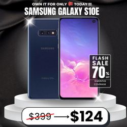 📱 Samsung Galaxy S10e – Just $124 or $1 Down! Save 70% + 6-Month Warranty 🔥