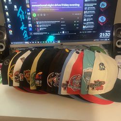 Fitted Hat Collection 7 1/4 and 3/8
