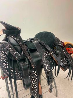 Montura charra lasser fuste forrado