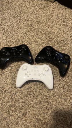Nintendo WiiU pro controllers