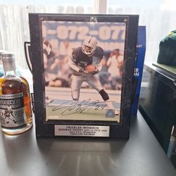 Charles Woodson Signed 8x10 Oakland Raiders Autographed