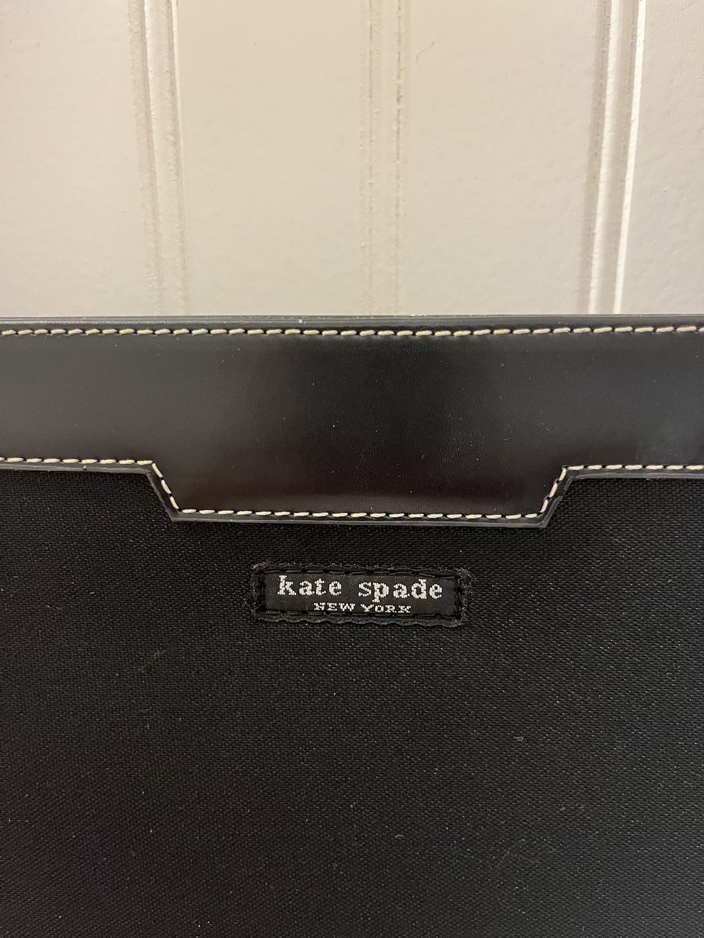 Kate Spade Handbag With White Stitching