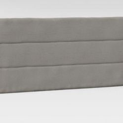 Twin Headboard By Room Essentials- Grey Wall mount 