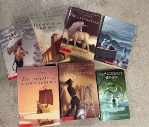 The Chronicles of Narnia 7 book set by C.S. Lewis