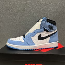 Jordan 1 High Retro OG University Blue Men’s 8.5,10.5