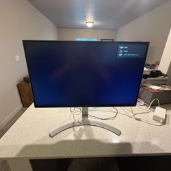 LG 27MU88-W 4K UHD LED 27" Monitor with USB-C - White