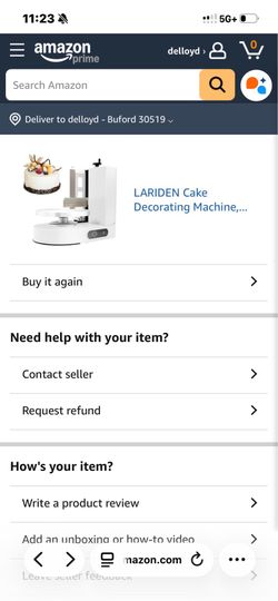Cake frosting machine