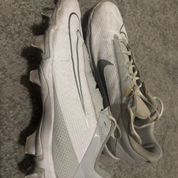 Football Equipment 10.5 Nike Cleats, Rib Protector & Girdle