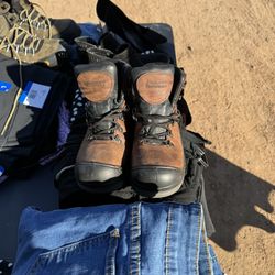 steel toe work boots