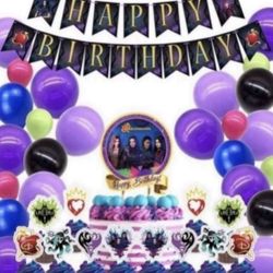 Descendants Birthday Party Supplies 