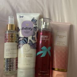 Body Products-Bath and body Works 