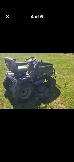 Craftsman riding mower 54” cut