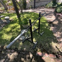 Rogue Barbell And Squat Rack