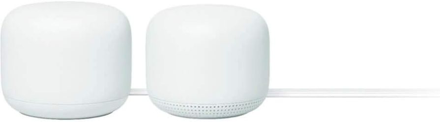 Google Nest WiFi Router and Point