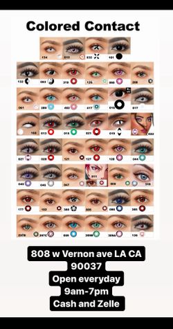 halloween colored contacts lenses