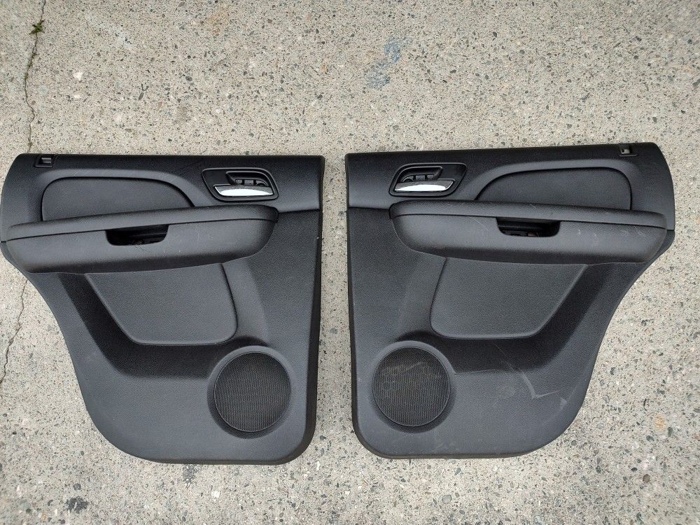 Silverado Rear Door Panels