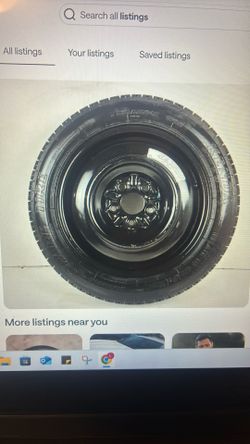 2008-2012 HONDA ACCORD SEDAN SPEAR WHEEL RIM 16x416” W/ Tire 135/80D1-$110