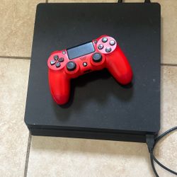 PS4 And Controller 