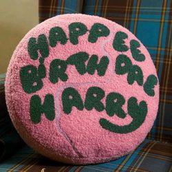 Harry Potter Birthday Cake Throw Pillow 