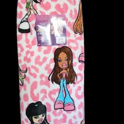 Bratz Pink Leopard Throw 50x70in
