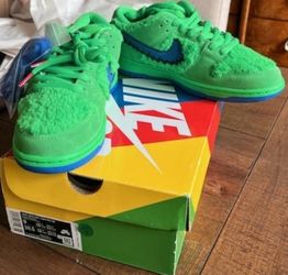NIKE SB DUNK LOW GREATFUL DEAD GREEN SZ 9
