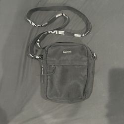 Black Supreme Shoulder Bag