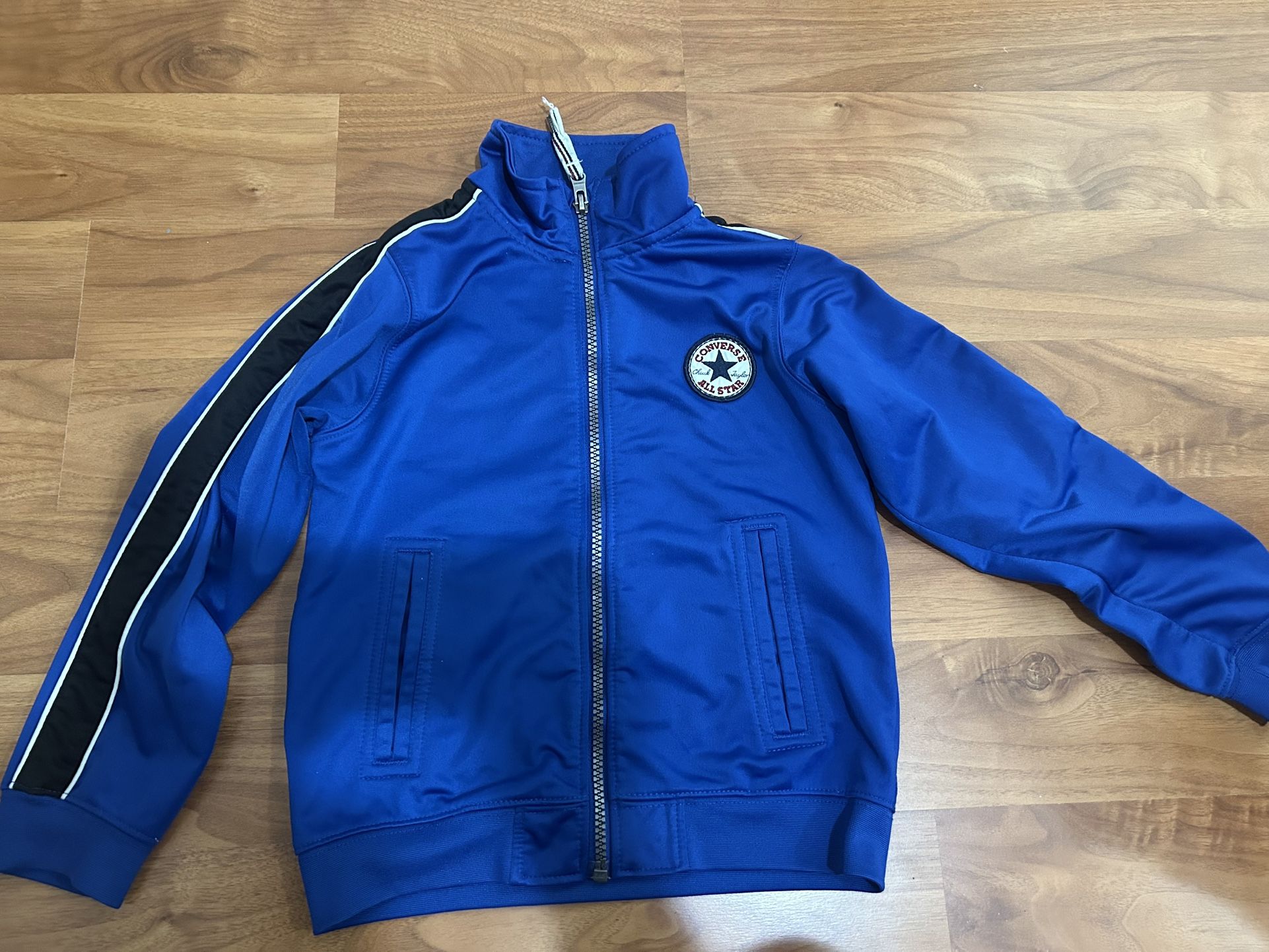 Converse All Star Cobalt Blue Track Jacket Size 5-6 years
