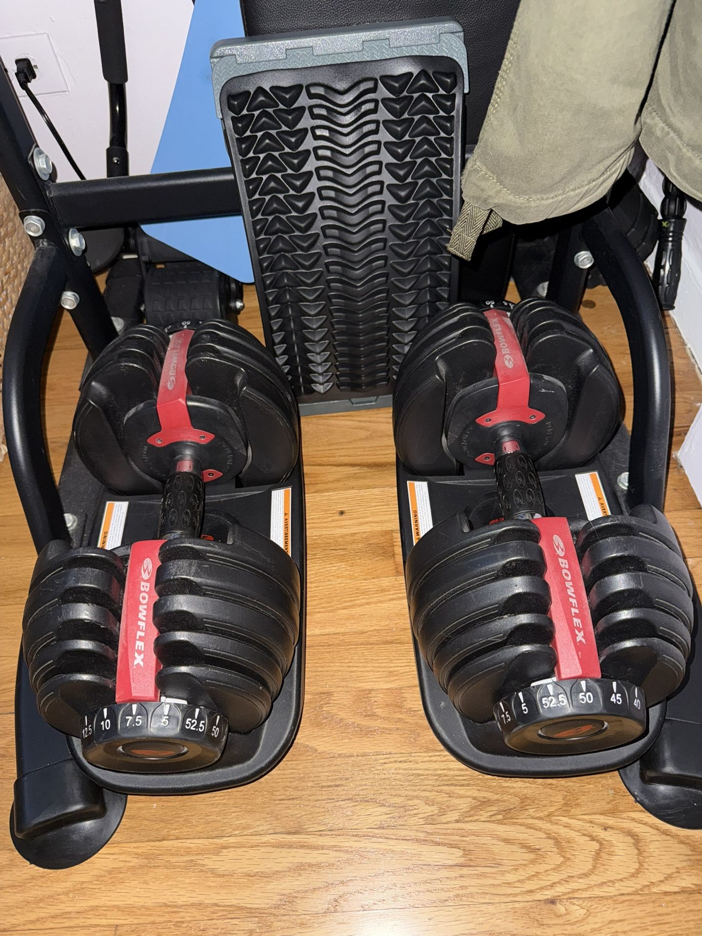 Bowflex SelectTech 552 adjustable dumbbells