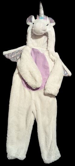 Plush Unicorn Full Body Costume