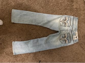 Western blue jeans