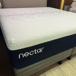 Queen Mattress – Nectar Luxe Memory Foam, Like New, Luxury Comfort, FREE Local Delivery