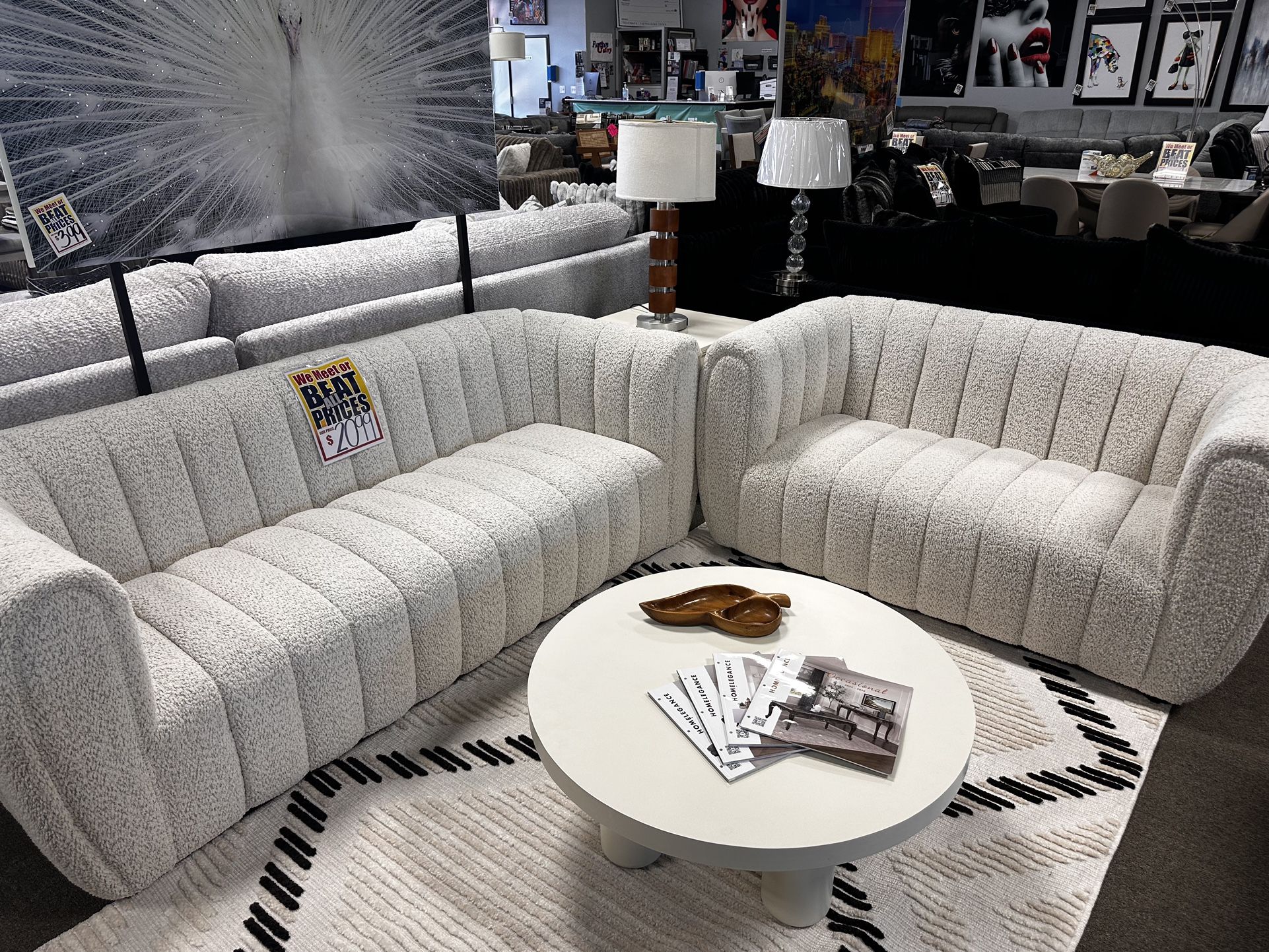 Beautiful Modern Sofa Set! $1999 ๐คโจ๐ฅ