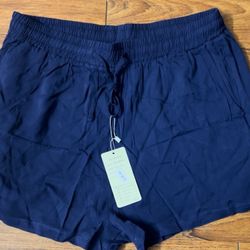 New Dark Blue Navy Woman Short Size XL