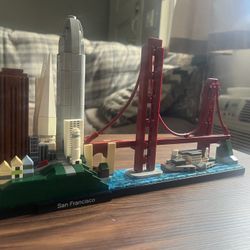 San Francisco built lego model (LEGO Architecture)