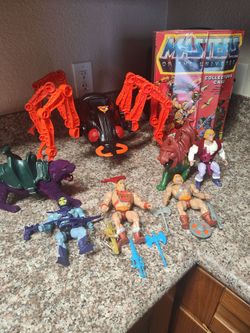 Vintage he man toys