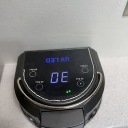 Black UV LED Nail Dryer Lamp Timer Mode Plastic Metal for Manicure Pedicure