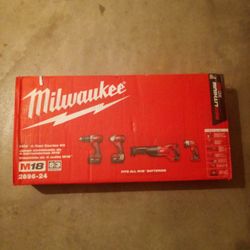 Milwaukee 4 Tool Combo Kit