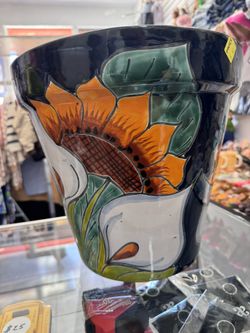 Clay Floral Pot 